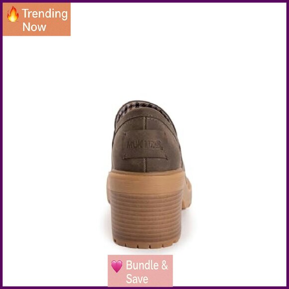 Platform Loafers with Memory Foam, Slip-On Design, US Sizes 6-11 - Picture 4 of 8